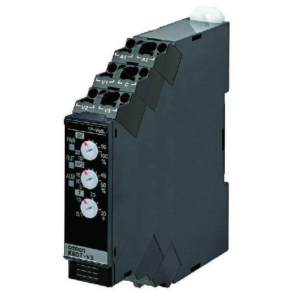 Relais contrôle 17.5mm monophasé 1 à 150 Vac/dc, 1x SPDT, 100-240Vac - K8DT-VS2CA Relais contrôle 17.5mm monophasé 1 à 150 Vac/dc, 1x SPDT, 100-240Vac - K8DT-VS2CA-Lire la description