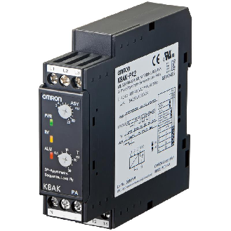 Relais de contrôle de phases, SPDT 5A - K8AK-PA1-Lire la description