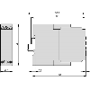 Relais de prot voltmétrique, 24-240VAC, 50/60 Hz, 24-240VDC - EMR6-VM600-A-1