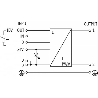 Module de commande proportionnelle 0...10 V, alim 24Vdc - 7000-31261-0000000 | MCVO-28501-Lire la description