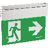 LED-Rettungsleuchte L-Lux, zur Deckenmontage, Dauer- und Bereitschaftsschaltung