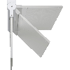 b-lite LED-Rettungsleuchte L-Lux Standard ECO,manuelle Testfunktiion, 307x232x35mm