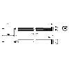 Lampe 681mm LED 120° 32,5W 24VDC IP67 Câble 3m - TA0521S03W