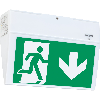 CEAG Sicherheitsleuchte EURO X LED AT, f.Wand- und Deckenaufbau, weiß, 230x60x163mm