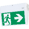 CEAG Sicherheitsleuchte EURO X LED AT, f.Wand- und Deckenaufbau, weiß, 230x60x163mm