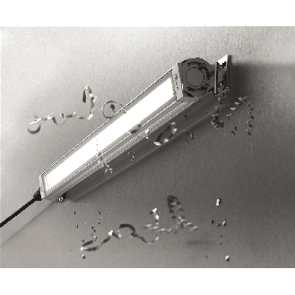 Lampe linéaire 504mm LED 90° 5000K 2400lm 24W 24VDC Câble 3m - CA0421S05-Lire la description