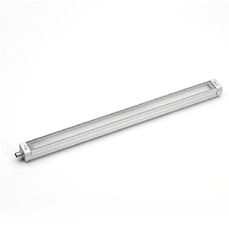 Lampe linéaire 504mm LED 90° 5000K 2400lm 24W 24VDC Câble 3m - CA0421S05-Lire la description