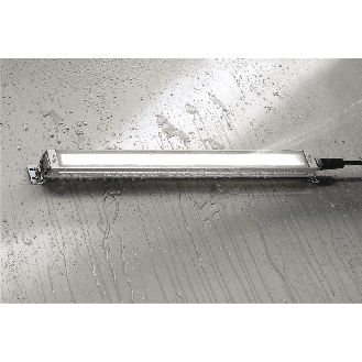 Lampe linéaire 504mm LED 90° 5000K 2400lm 24W 24VDC Câble 3m - CA0421S05-Lire la description