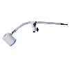 Lampe bras 400mm, LED 40°, 3W, 230Vac, Gris clair - NA0322S02 Lampe bras 400mm, LED 40°, 3W, 230Vac, Gris clair - NA0322S02