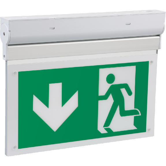 b-lite LED-Rettungsleuchte L-Lux Standard ECO, AUTOTEST-Funktion, 307x232x35mm-Beschreibung lesen