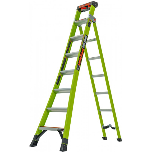Escabeau fibre de verre KING KOMBO 7 marches - LITTLE GIANT - LIG-13814-Lire la description