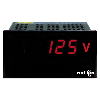 Indicateur de tension AC (600V) 3digits 14mm rouge, 100-230Vac - PAXLHV00