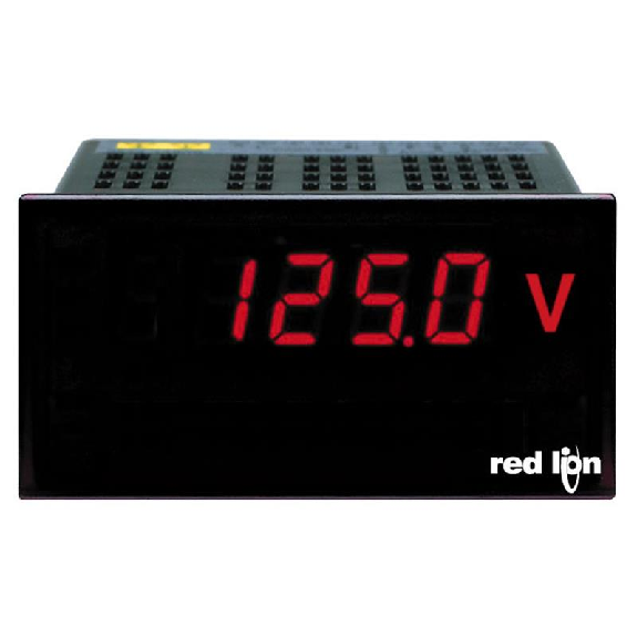 PAX Lite Voltmètre DC 48x96 alim. 115-230Vac - PAXLVD00-Lire la description