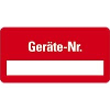 Inventaretiketten Geräte Nr.,einzeilig,rot,Dokumentenfolie,20x40mm,500/Rolle Inventaretiketten Geräte Nr.,einzeilig,rot,Dokumentenfolie,20x40mm,500/Rolle