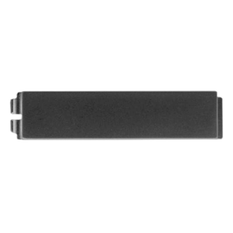 2N IP Verso Blind button black, Blindkappe für Einzeltaste, zum Abdecken nicht benutzter Tasten, für IP Verso, schwarz-Lire la description