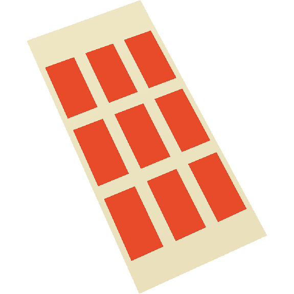 Etikett, eckig, beschriftbar, rot, Haftpapier, ablösbar, 50x25mm, 9/Bogen Etikett, eckig, beschriftbar, rot, Haftpapier, ablösbar, 50x25mm, 9/Bogen-Beschreibung lesen