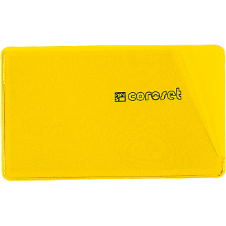 coroset magnetische Etikettenhalter, gelb, 120x40mm, 100/VE-Beschreibung lesen