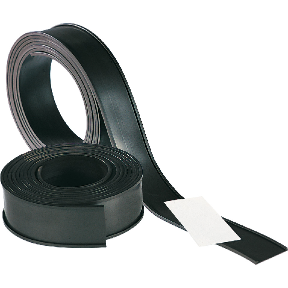 Magnetisches C-Profil auf Rolle, schwarz, Kunststoff, 30mmx50m Magnetisches C-Profil auf Rolle, schwarz, Kunststoff, 30mmx50m-Beschreibung lesen