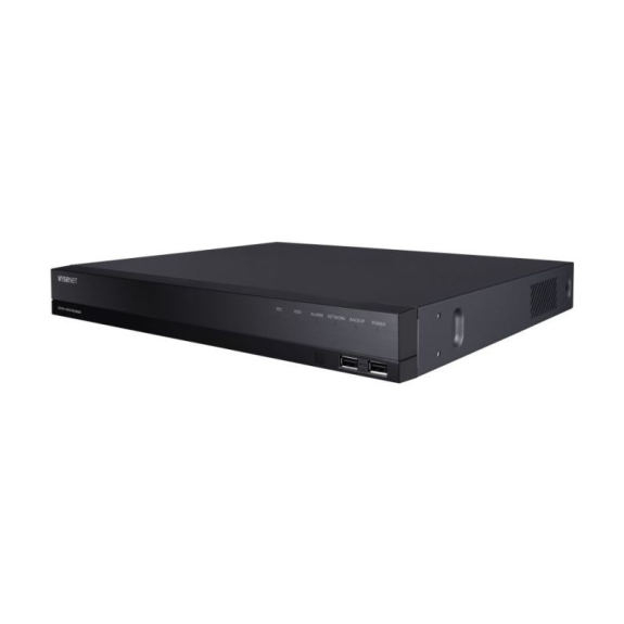 HRX-435 Hanwha Vision, Multisignal Video Rekorder, 4x AHD/HDTVI/HDCVI/FBAS, 6x IP, H.265, 2x SATA, ohne HDD-Leggi tutto