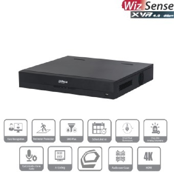 Dahua - XVR5432L-4KL-I3 - XVR - 32 Kanal - SMD, - 32 Kanal/WizSense/4K-N,5MP - H.265+/H.265/H.264+/H.264/AI Codec - HDC-Beschreibung lesen