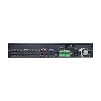 Netzwerk Video Rekorder 32x IP, 16x IP PoE, HDMI, 4x SATA-Beschreibung lesen