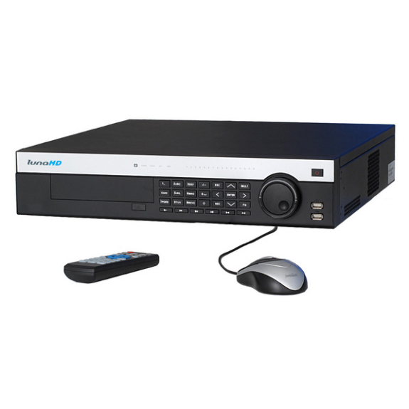 L-DVR-28832-4K ITS, 32-Kanal Hybrid DVR (HD, IP, CVBS) 4K, HDMI, VGA, H.265, 8xSATA-Lire la description