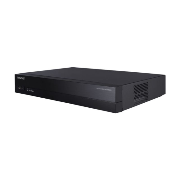 HRX-434 Hanwha Vision, Multisignal Video Rekorder, 4x AHD/HDTVI/HDCVI/FBAS, 6x IP, H.265, 1x SATA, ohne HDD-Beschreibung lesen