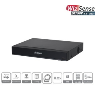 Dahua - XVR7104H-4K-I3 - XVR - 4 Kanal - SMD, - 4 Kanal / WizSense/4K - H.265+/H.265/H.264+/H.264/AI Codec - HDCVI/ AHD-Beschreibung lesen