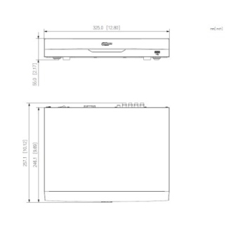 Dahua - XVR7108H-4K-I3 - XVR - 8 Kanal - SMD, - 8 Kanal/WizSense/4K - H.265+/H.265/H.264+/H.264/AI Codec - HDCVI/ AHD/-Beschreibung lesen