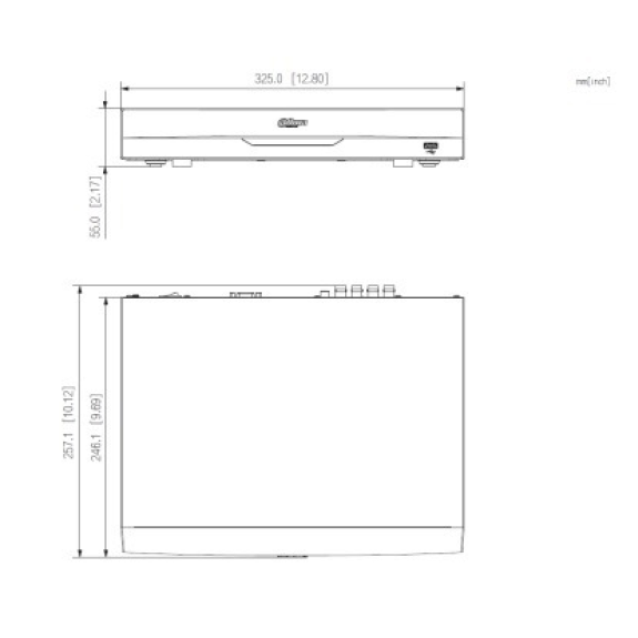 Dahua - XVR7108H-4K-I3 - XVR - 8 Kanal - SMD, - 8 Kanal/WizSense/4K - H.265+/H.265/H.264+/H.264/AI Codec - HDCVI/ AHD/-Beschreibung lesen
