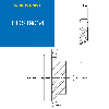 CMW - Pignone prealesato - Acciaio - Ingranaggio singolo - 12B1 - 34 denti - passo 19,05 mm con foro 20 mm