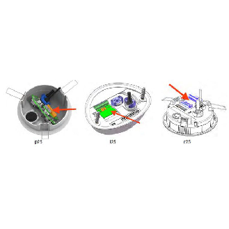 MX-OPT-IO3-INT MOBOTIX, Erweiterungsmodul nur für i25/c25/p25 (MX-OPT-IO3-INT)-Lire la description