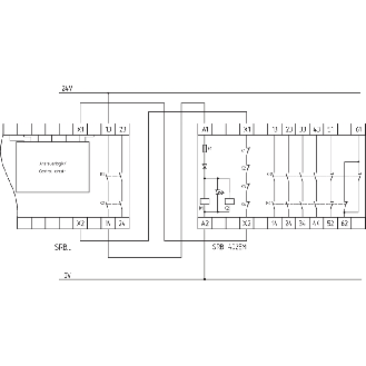 Module d"extension 24VAC/DC - SRB402EM 24V-Lire la description