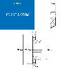CMW - Piñón con cubo desmontable 3020 - Piñón simple - 20B1 - 23 dientes - paso de 31,75 mm