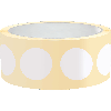 Markierungspunkt, blanko, weiß, Haftpapier, ablösbar, Ø 37mm, 500/Rolle Markierungspunkt, blanko, weiß, Haftpapier, ablösbar, Ø 37mm, 500/Rolle