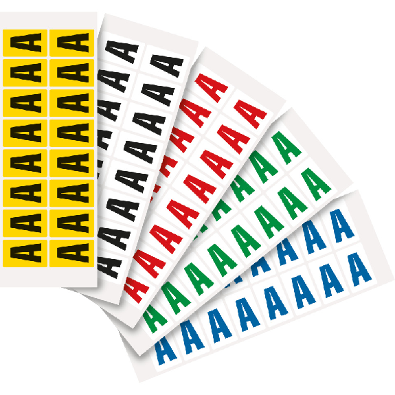 Pfeil, gelb/schwarz, Folie, Schrifthöhe 25mm, 22x36mm, 320 Stück/VE Pfeil, gelb/schwarz, Folie, Schrifthöhe 25mm, 22x36mm, 320 Stück/VE-Beschreibung lesen