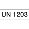 Gefahrgutkennzeichen für Benzin UN 1203, 147x50mm, 250/Rolle