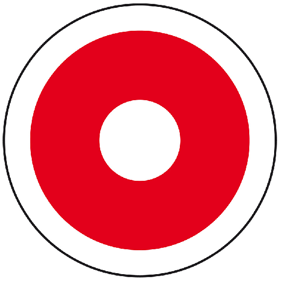 Feuerwehrzeichen Brandmelder, Folie, selbstklebend, Ø 65mm-Beschreibung lesen