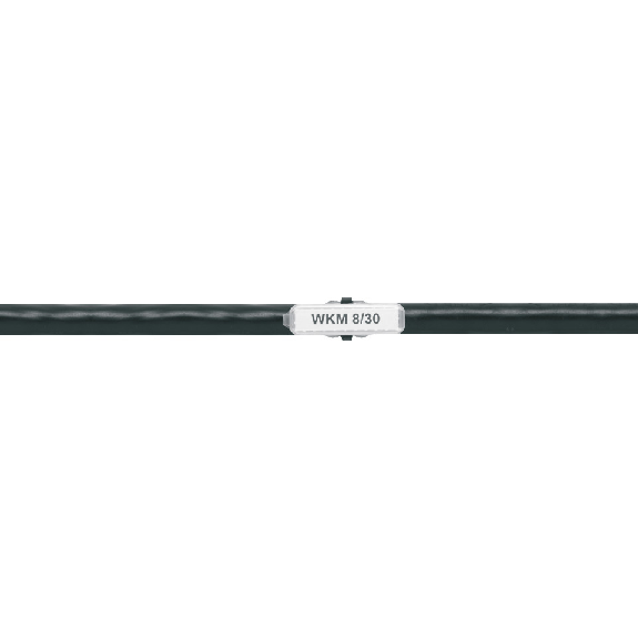 Kabelmarkierer WKM 8/30, transparent, Polypropylen, 30x8mm, 50/VE-Beschreibung lesen