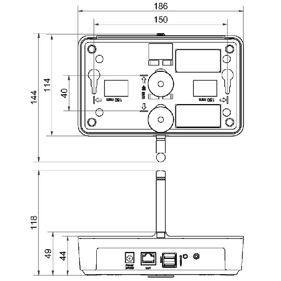 WeAssist - Gateway 868MHz - 862.000.01-Lire la description