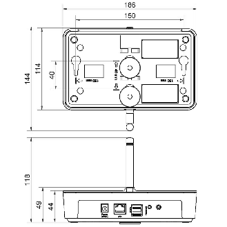 Passerelle 868MHz avec connectivité Ethernet-Lire la description