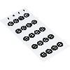 Leiterkennzeichen Wechselstromnetz L1, RoHS konform, Folie, Ø 25mm, 7/Bogen, DIN EN 60445 / IEC 60417