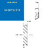 CMW - Disco prealesato - Acciaio - Doppio ingranaggio - 20B2 - 114 denti - passo 31,75 mm con foro da 30 mm
