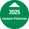 Systemprüfplakette Nächster Prüftermin 2025, grün, Folie, Ø 30mm, 10/Bogen Systemprüfplakette Nächster Prüftermin 2025, grün, Folie, Ø 30mm, 10/Bogen
