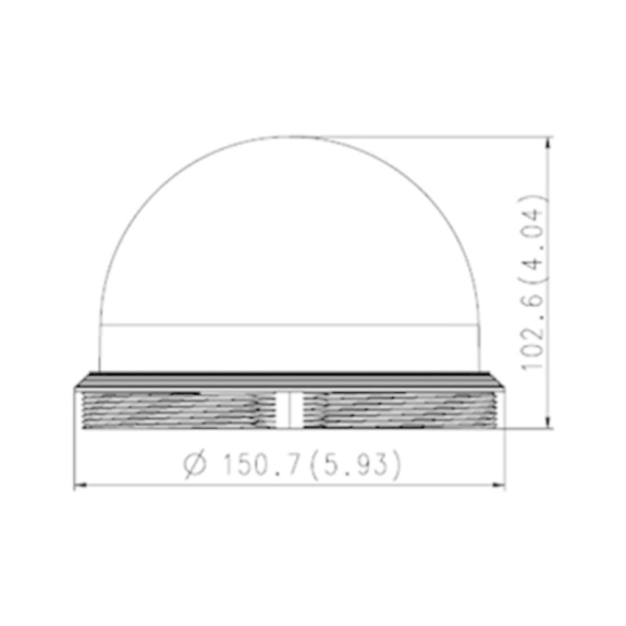 SPB-PTZ6 Hanwha Vision, Kuppel, getönt, für Hanwha Techwin PTZ Domekameras, Zubehörteil SPB-PTZ6 Hanwha Vision, Kuppel, getönt, für Hanwha Techwin PTZ Domekameras, Zubehörteil-Beschreibung lesen