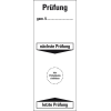 Grundetikett Prüfung gemäß §...nä/letz.Prüfung, Folie, selbstklebend, 40x100mm, 5/Bogen Grundetikett Prüfung gemäß §...nä/letz.Prüfung, Folie, selbstklebend, 40x100mm, 5/Bogen