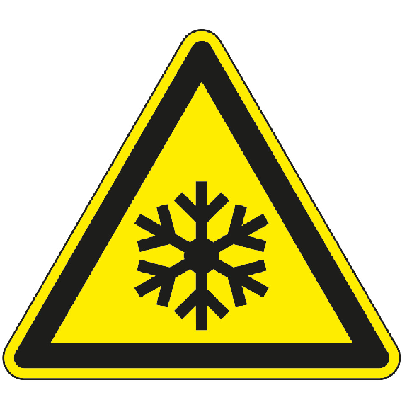 Warnschild Warnung vor niedr.Temperatur/Frost, Folie, selbstklebend, SL 200mm, ASR A1.3, DIN EN ISO 7010 W010 Warnschild Warnung vor niedr.Temperatur/Frost, Folie, selbstklebend, SL 200mm, ASR A1.3, DIN EN ISO 7010 W010-Beschreibung lesen