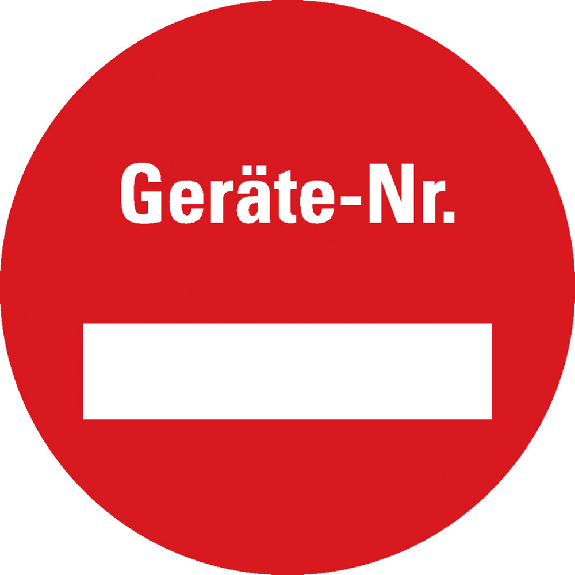Inventaretiketten Geräte-Nr., rot, Dokumentenfolie, Ø 30mm, 90/VE Inventaretiketten Geräte-Nr., rot, Dokumentenfolie, Ø 30mm, 90/VE-Beschreibung lesen