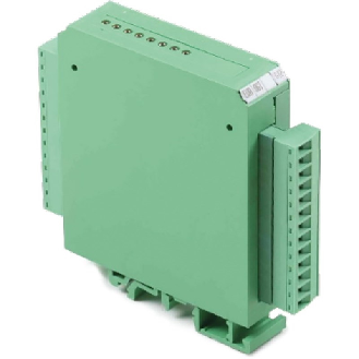 Convertisseur D/A PNP 24Vdc-5 mA / 0-10V 8 bits isolés - 61E025010 | EMDA208/010-Lire la description