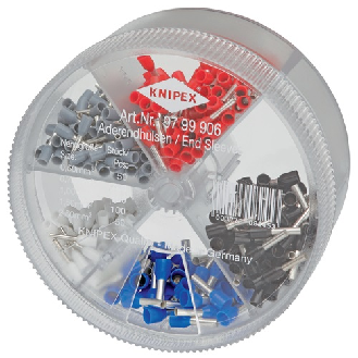 Boîte d'assortiments  100-pièces 4,0 - 16,00 mm²  boîte en plastique 1,00 PCE-Lire la description